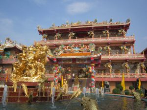 The glitzy Naja Temple