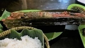 Patin Bakar Bambu